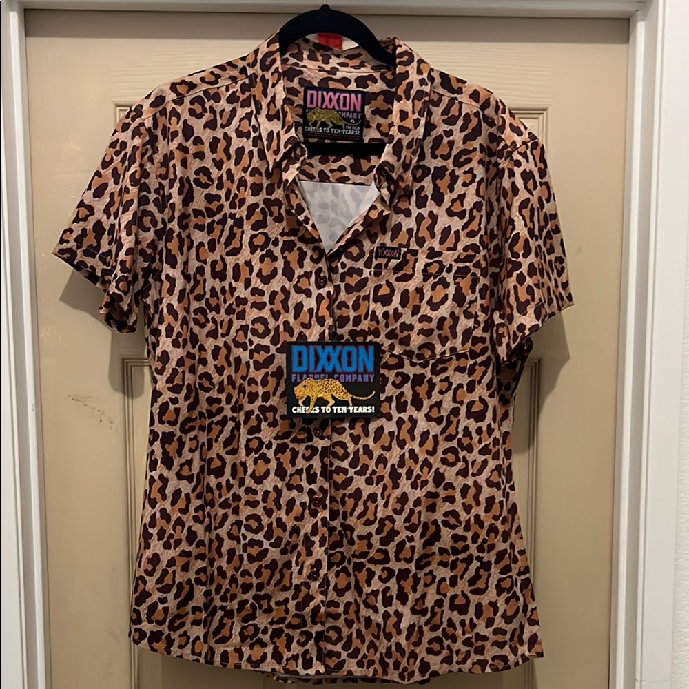 Dixxon Women's Leopard Print Top